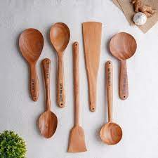 Serving Utensil Wooden  Brown 