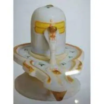  White Marble Shivling