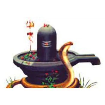  WIGANO Natural Stone Marble Lord Shiva Shivling