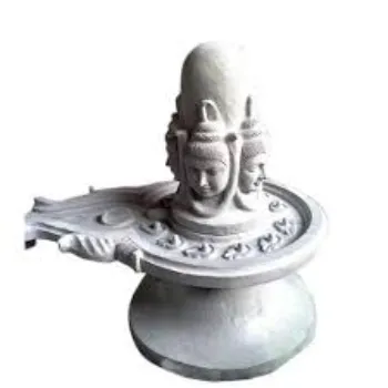  White Marble Shiv Shivling