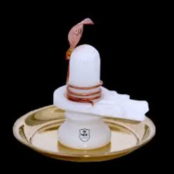  White Marble Shivling