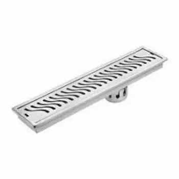 Shower Drain Silver Color