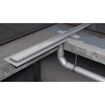 Shower Drain  Silver Color 