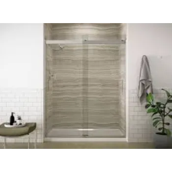 Plain Shower Glass Door