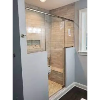 Hinged Shower Glass Door