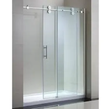 Transparent Shower Glass Door