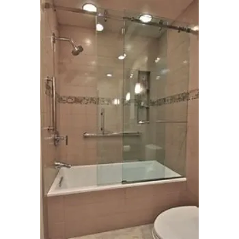Plain Shower Glass Door