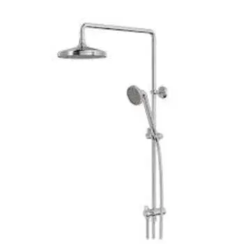 Polished Stainless Steel Shower Trim Kit, Color : Gray, Silver