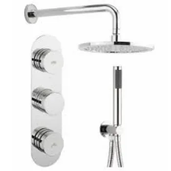 Shower Kit Silver Color