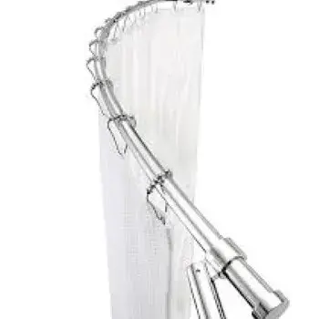 Chrome Polished, Shower Rods