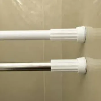 Shower Rods Silver 