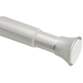 Shower Rods  Silver Color 