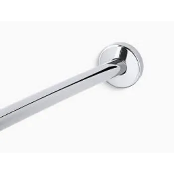 Shower Rods  Silver  Color 