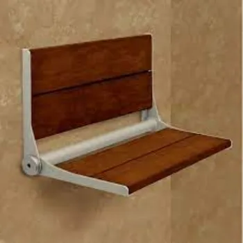 Shower Seat Brown Color 