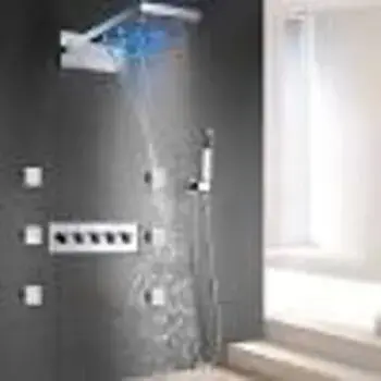 Stainless steel, Shower System
