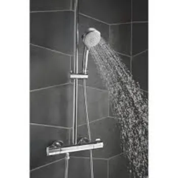 Shower System Silver Color 