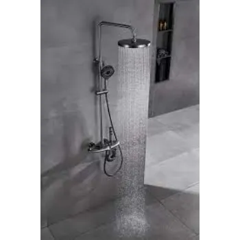 Shower System Silver Color 