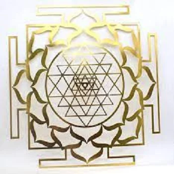 Exclusive Cut Work Shree Yantra 