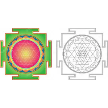  Vector Shree Yantra