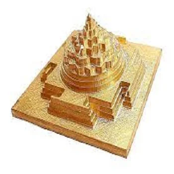 Meru Shri Yantra Gold Plated