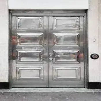 Silver Plated Door