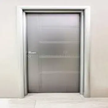 Plain Silver Door