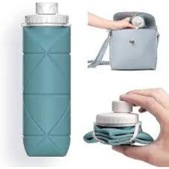 S.S Traders Silicone Water Bottle