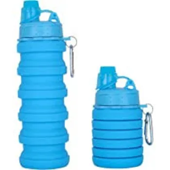   Plain  Silicone Water Bottle
