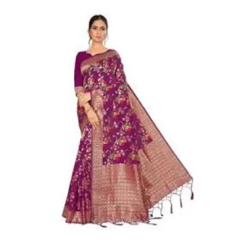 Modern Silk Banarasi Saree