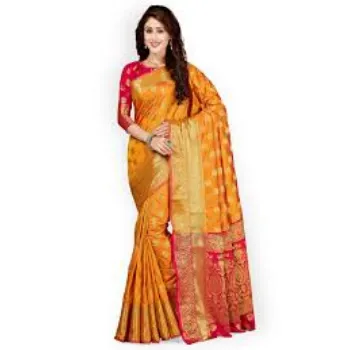 Elegant Look Silk Banarasi Saree