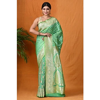 Soft Fabric Silk Banarasi Sarees