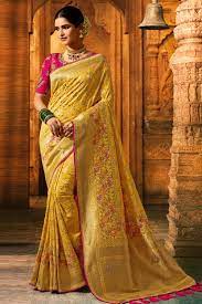 Latest Designed Silk Banarasi Sarees
