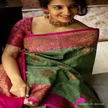 Fancy Modern Silk Banarasi Saree