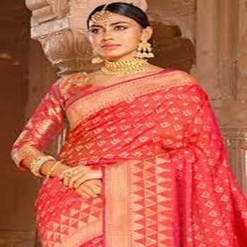 Elegant Look Silk Banarasi Saree