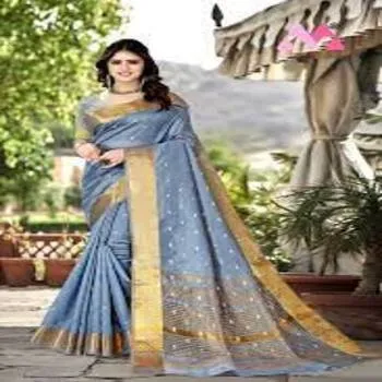 Silk Banarasi Saree For Casual Use