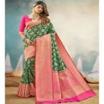 Current Style Silk Banarasi Sarees