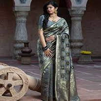 Modern Silk Banarasi Saree