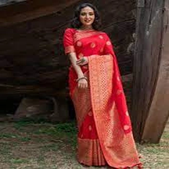 Nice Looking Silk Banarasi Saree