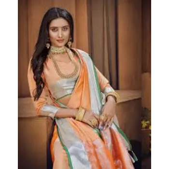 Designed Silk Blend Sarees