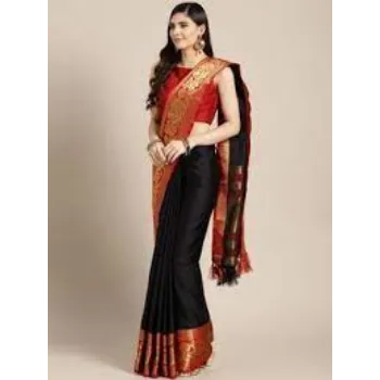 Elegant Look Silk Blend Saree