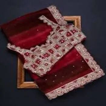 Silk Blend Sarees For Women 