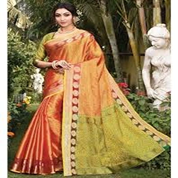 Comfortable Elegant Silk Blend Saree