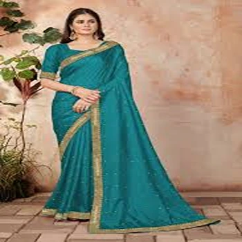 Elegant Look Silk Blend Saree