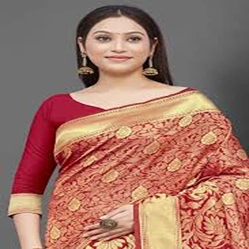 Elegant Silk Blend Saree