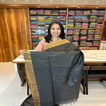 Modern Silk Blend Saree