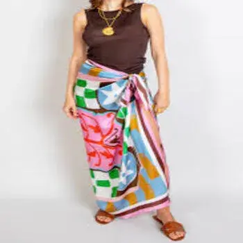 Stylish Beach Silk Pareos