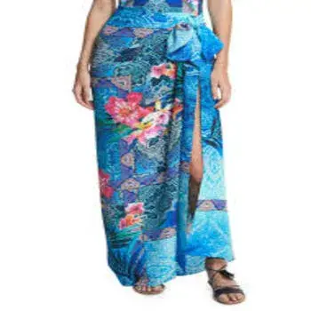 Printed Beach Silk Pareos