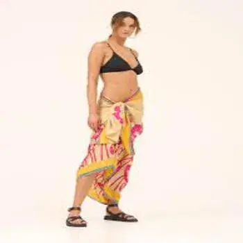 Beach Vacation Silk Pareo
