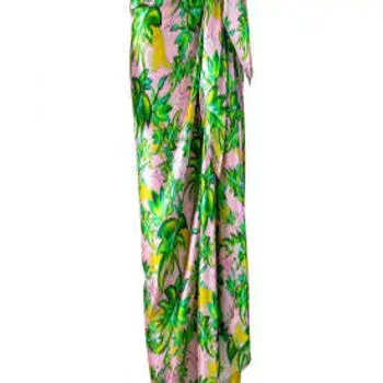 Trendy Printed Silk Pareo