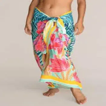 New Style Printed Silk  Pareo